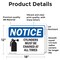 Signmission Safety Culture Sign, 18 in Width, Vinyl Decal, Rectangle OS-2PACK-NS-D-1218-L-15384 - alternate 6
